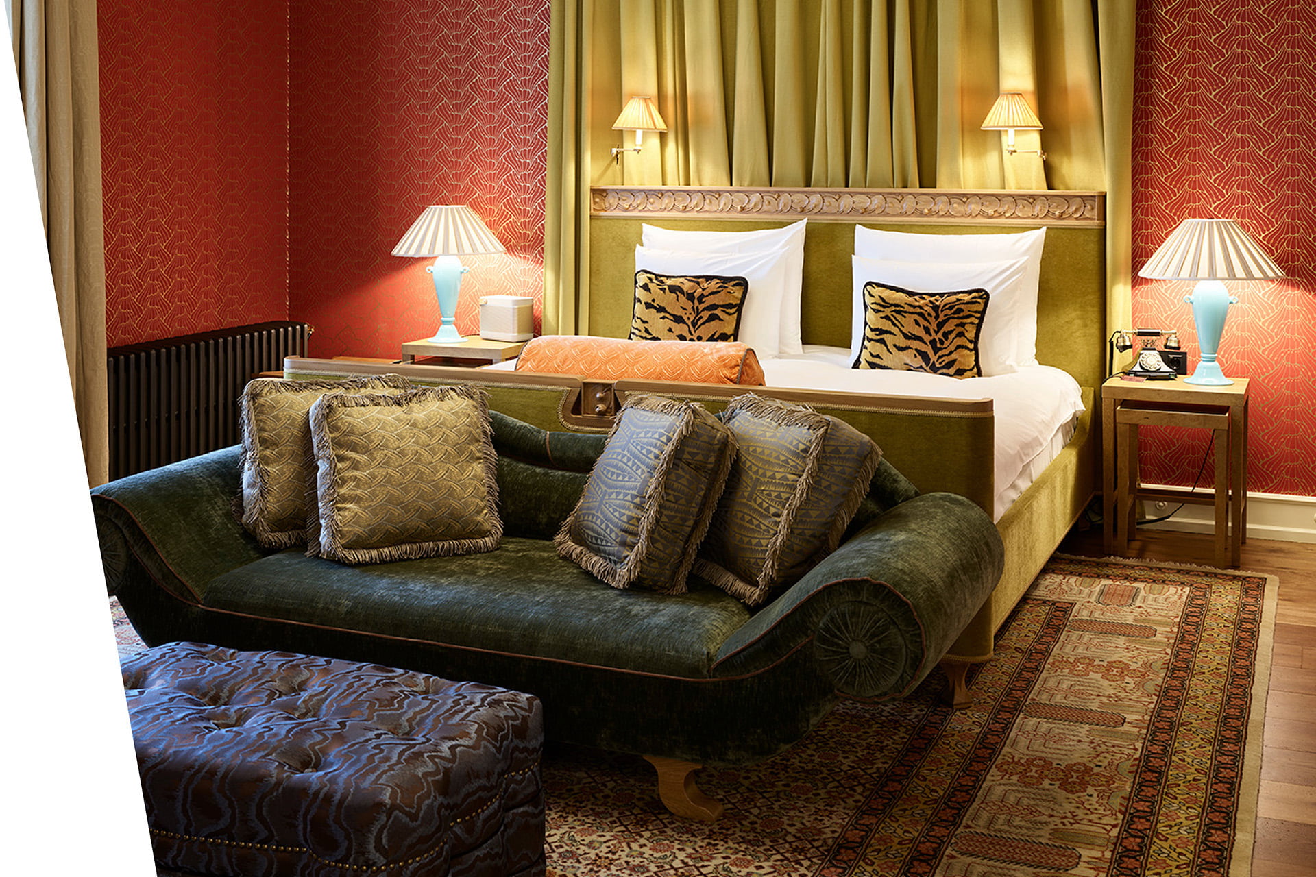 Bedroom in Villa Icognito with Svane mattress