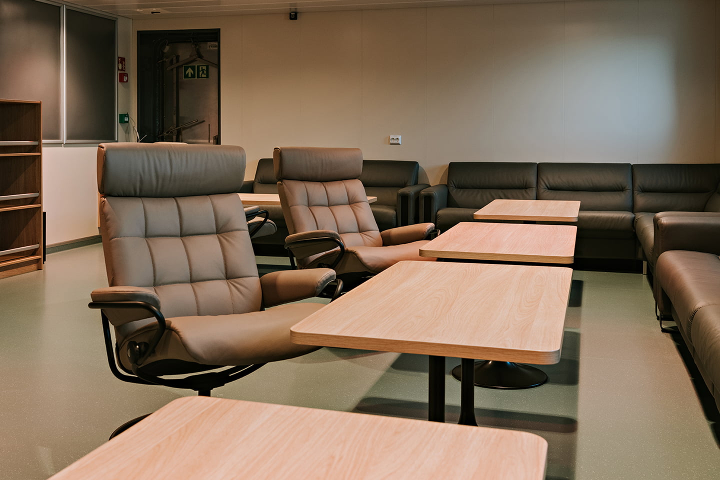 Stressless® recliner in lounge room of KV Jan Mayen