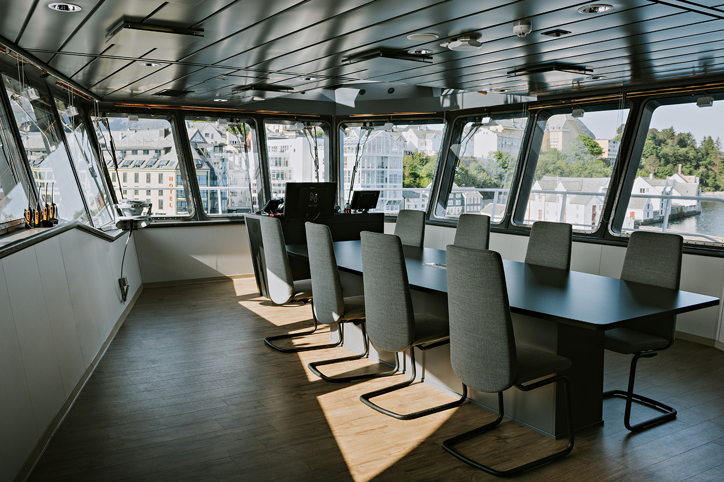 Stressless Dining chairs on board Nordwind Gale