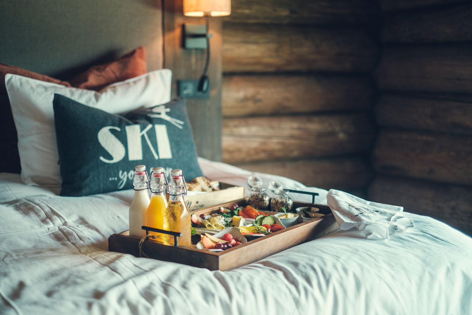 Detail from bedroom at Nermo Hotel