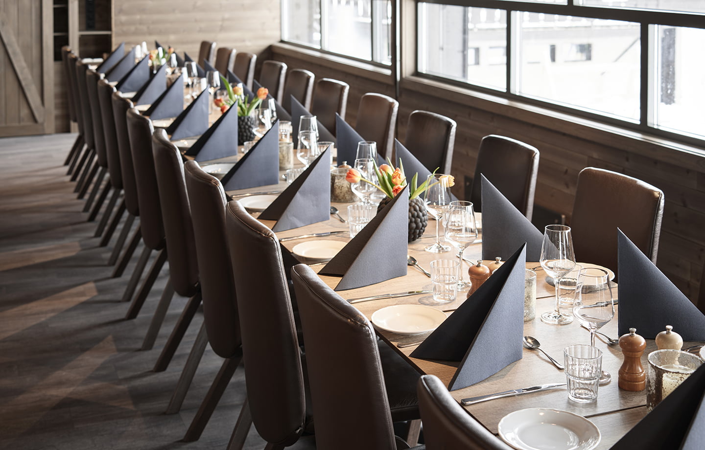 Stressless® dining chairs at Spidsbergseter