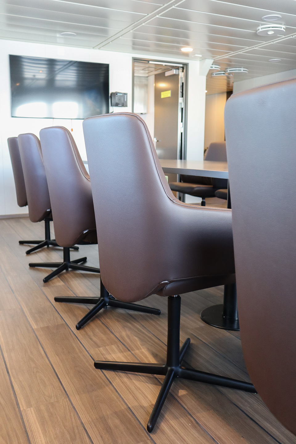 Stressless Laurel dining chair on board MS Gollenes