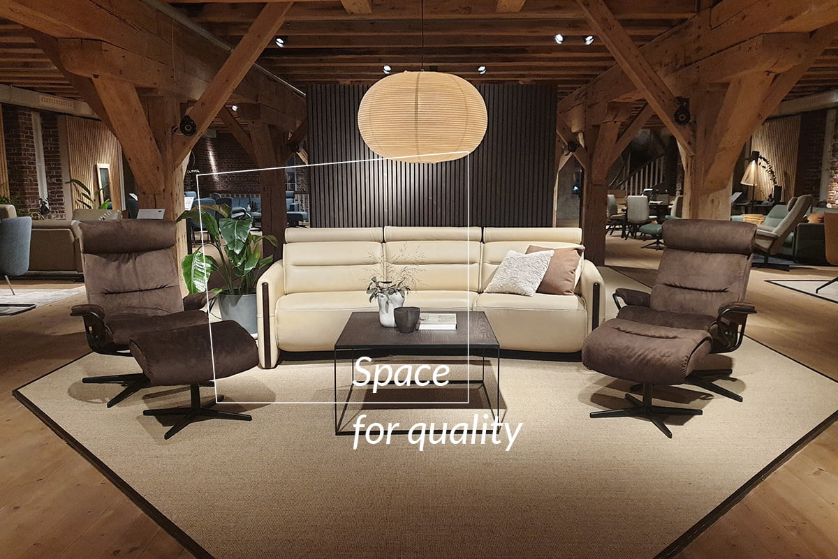Showroom at Ekornes Bua